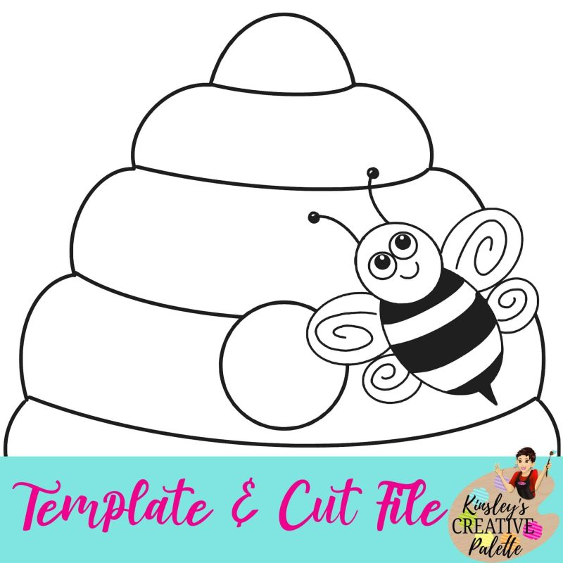 Beehive Template and Cut File