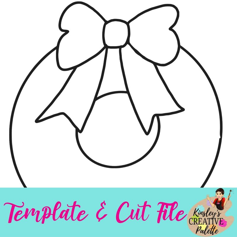 Wreath Template and Cut File