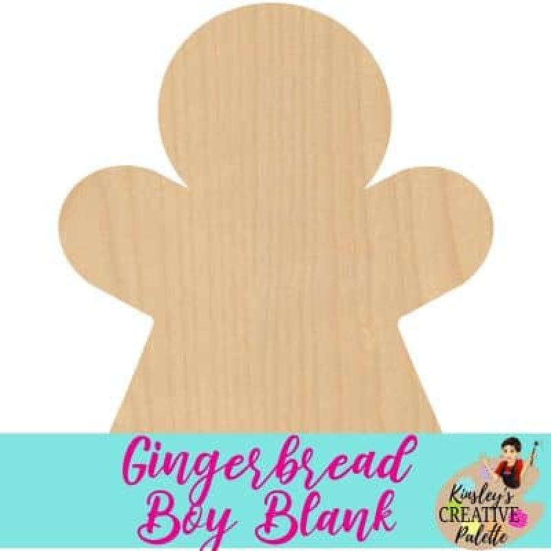 Gingerbread Boy Door Hanger Template